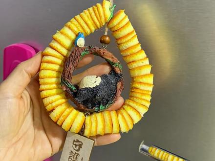 用橙子皮做的小挂件也太好看了 天然的橙香 好喜欢 去核器这次帮大忙了#手工制作 #橙皮车挂 #橙子皮的妙用