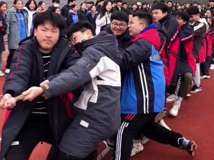 #校运会 泸溪一中拔河比赛(2020.11.30)#记录校园生活