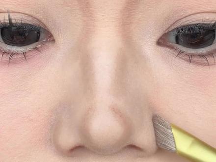 宽鼻翼蒜头鼻新手修容教程!!超详细跟练版~ #修容 #蒜头鼻 #塌鼻梁 #鼻子 #新手化妆教程