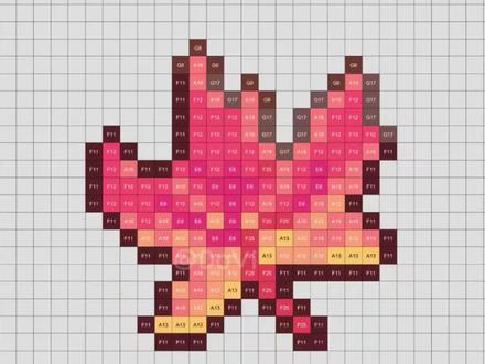 教大家如何制作拼豆图纸#像素画 #拼豆图纸#拼豆#醒图#醒图创作者