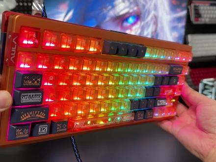 这才是真正的蛛皇!狼蛛AG75Ultra电竞磁轴键盘 #狼蛛 #狼蛛AG75 #三角洲行动 #无畏契约 #磁轴键盘