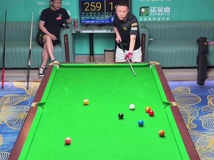 薛珍麒竟惨遭恐龙暴击#薛珍麒 #恐龙台球 #追分