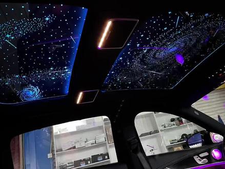 #星空顶 奔驰E天窗星空膜施工过程~#奔驰e星空顶 #福州氛围灯 #安装过程 #天窗星空膜