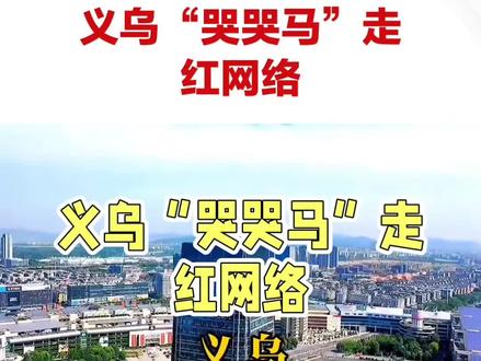 **义乌"哭哭马"意外走红记**