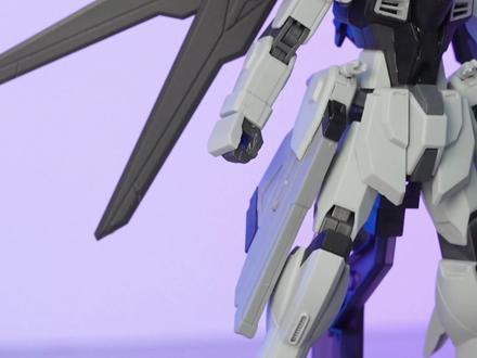 「白测340」近期最帅换色HG!jms 未启动配色 新生自由 评测 高达 #高达 #模型 #手办 #测评