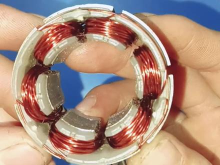 高扭力无刷电动工具定子是如何一步步手工绕线的