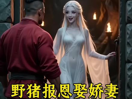 救灵猪得娇妻,万物皆有灵。 #民间故事#民间故事会
