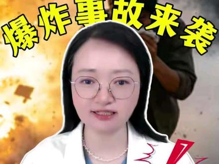 爆炸事故来袭,自救急救很重要!#抖出健康知识宝藏#医疗健康创作训练营 #妈妈健康100问 #爆炸事故#患处自救急救