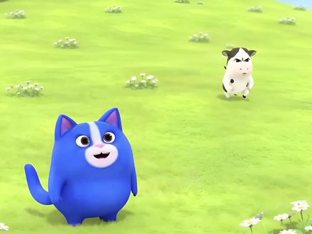 牛牛也是好起来了 #牛牛表情包 #草地牛