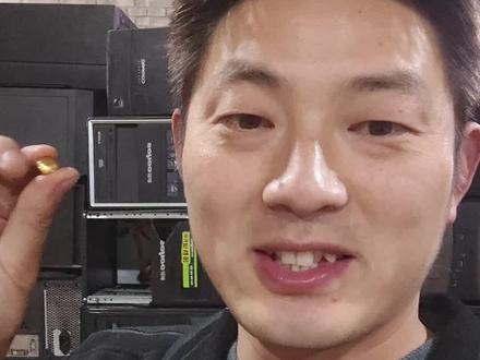 电脑里面的黄金。#电脑回收 #提金