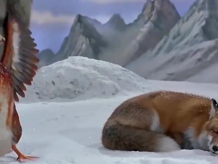 你是否在雪山上救过一只狐狸?续集!!🤣🤣🤣