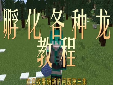 #问答c计划我的世界怎么孵化小龙?CH酷凡来教你!#我的世界#抖音游戏