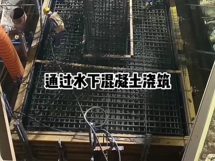 桥墩露水上,你看到的是小部分,真正的结构都在水下 #土木工程 #桥梁工程 #涨知识 #工程人 #施工