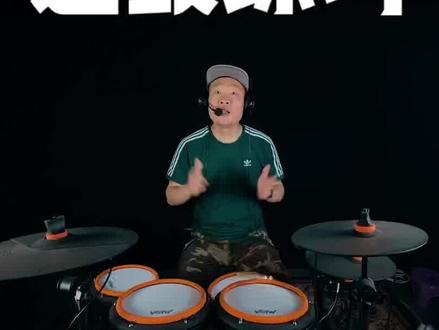 #架子鼓教学 小鼓手必学新手过鼓练习。