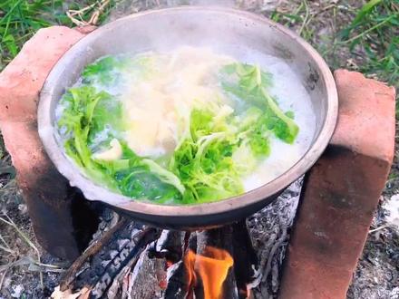 被赶出家门的第二天#户外 #野食
