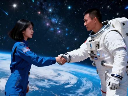 中国第 8 次太空会师,藏着这些硬核科普! #儿童益智#知识科普#ai创作浪潮计划 #抖音全民写作大赛 #中国航天员