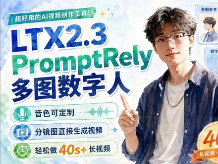 漫剧带货数字人,多图音频一键搞定 ComfyUI LTX2.3多图分镜视频一键生成,音频统一!#ComfyUI #AI #AI视频 #科技 #AI漫剧