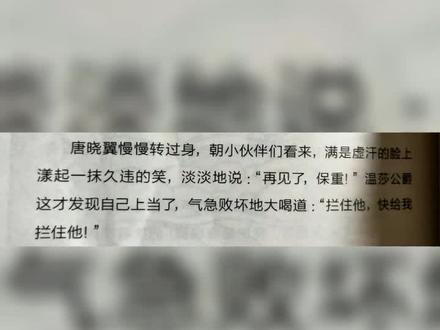 等来等去,还是没有再看到他回来……#查理九世 #唐晓翼
