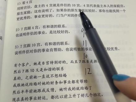 7宫飞宫看伴侣特质#星座 #星盘