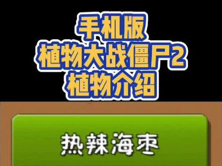 第32集丨手游《植物大战僵尸2》植物介绍:Hot热辣海枣#植物大战僵尸 #植物大战僵尸2