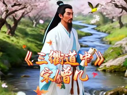 三年级语文下册第一课,古诗三首《三衢道中》课文情景动画朗读! #三年级语文下册预习 #三衢道中 #古诗词的魅力 #课文情景动画 #小学必背古诗词