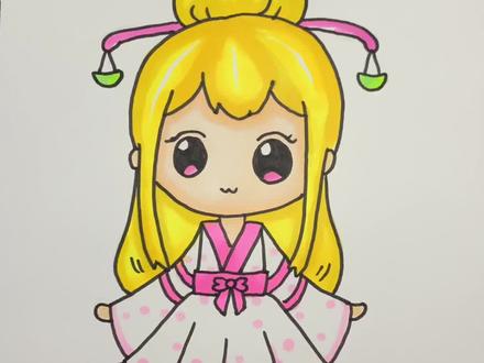 古风公主天秤座,一起来画画吧!#上热门 #想画就画 #绘画过程 #马克笔画 #教你学画画 #画画其实很简单 #创意儿童美术 #美少女变身 #天秤座 #十二星座