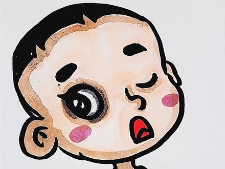 烟头爸爸 #简笔画#简笔画教程 #烟头爸爸