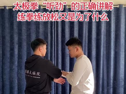 推手的正确推法,太极拳“听劲”的正确讲解,练拳放松的正确解释#陈辉太极院 #陈家沟陈辉 #中华传统武术 #运动