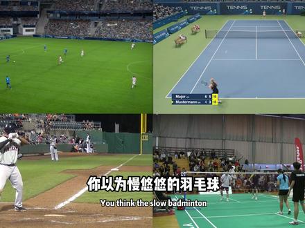 世界上最快的球类运动居然是羽毛球 #羽毛球精彩片段 #冷知识 #秒懂百科 #羽球人