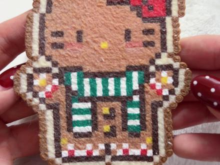 毛巾烫豆零失败方法来咯!用这个方法每次都一次成功,测试了十几次都零失败,好有成就感!图纸是心肝豆酱老师的#拼豆 #手工 #毛巾烫 #教程 #原创内容