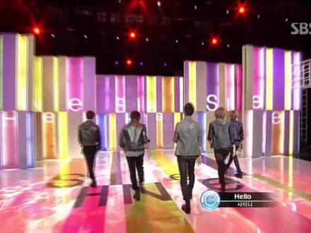 Shinee经典歌曲《Hello》2010年SBS舞台现场!甜甜的歌声加甜甜的笑容,是我少女时的梦!#韩流 #shinee #韩流音乐 #舞台现场 #hiphop