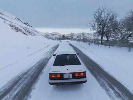 拓海叫凉介帮他调查夏树#地平线4 #头文字d #藤原拓海 #夏树 #高桥凉介