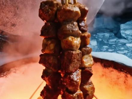 你被困神秘冰洞,你会选择哪个隐藏食物补给坑? #解压实验室 #ai解压视频 #ai助眠 #asmr #解压视频