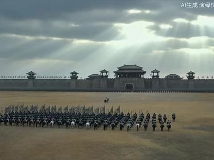 一个霸气侧漏,一个粉底液将军#西楚霸王#项羽#逐玉#AI生成