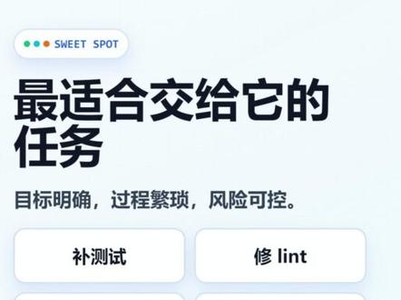 【Codex小妙招】/goal 正式来了,AI 编程开始自动 最近试了 Codex 的 /goal,越用越觉得它不像普通问答了。把目标、范围、验收写清楚以后,它真的更像在帮你盯着一个任务往前跑。
我把自己的写法整理成 5 段:目标、背景、范围、验收、交付。做项目时可以直接照着改,尤其适合补测试、修 lint、整理文档这种又细又耗时间的活。 #Codex #AI编程 #OpenAI #程序员 #开发者工具 #A g#编 程#自 动#AI工作流动化程效率gent