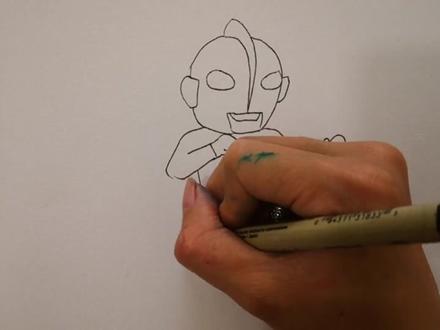 教你们画厉害的佐菲奥特曼