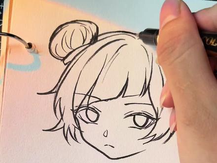 这是谁呀?真的好漂亮! 有人认识吗?#手绘 #超自然行动组 #同学一起超自然吗 #开学后全在玩超自然 #梅森尼斯马克笔