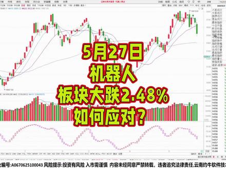 5月27日机器人板块大跌2.48%如何应对?