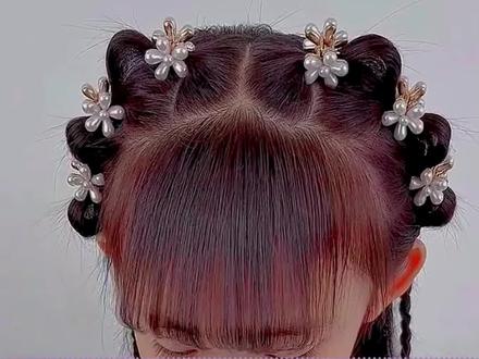 女儿三款长发🧚♀️发型,简单好看不重样@抖音小助手 @DOU+上热门 #儿童编发 #骗你生女儿 #生女儿就是用来打扮的