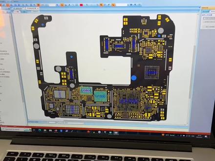 用点位图来寻找RFFE测试点#主打的就是一个真实 #芯片级维修 #工具分享 #Hileu
