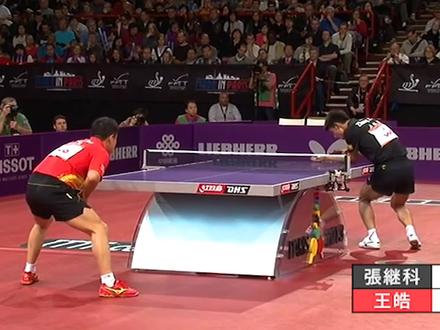 直拍的最后巅峰?世乒赛上王皓再跟张继科争高低,直拍横打成绝唱 #乒乓球比赛 #乒乓球视频 #国乒 #乒乓球 #乒乓 #国球乒乓