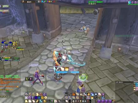 魔兽世界 TBC 卡拉赞奶骑第一视角