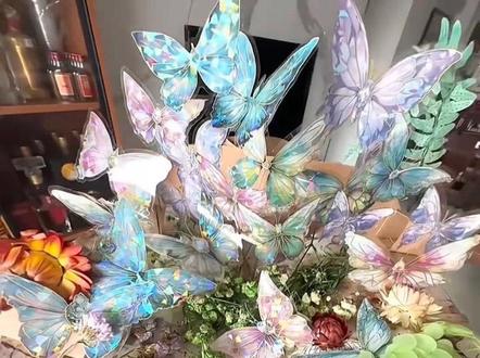 该怎么样让好朋友刷到,然后亲手给我做这个蝴蝶立体书呢 #手工 #立体蝴蝶书 #惊喜 #手工礼物