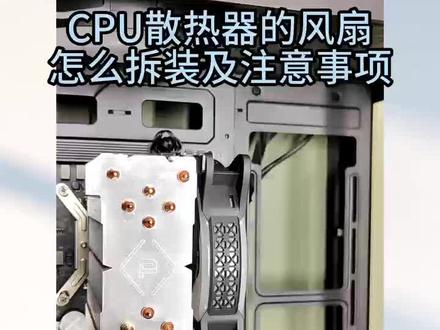 CPU散热器怎么拆装?及注意事项#diy电脑 #专业的事情交给专业人去做