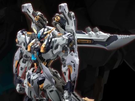 无限系芬里尔来了!#无限系芬里尔 #模玩 #拼装模型 #胶佬 #高达模型