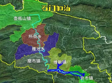 洪水已退,重振朝夕 #石门县 #壶瓶山
