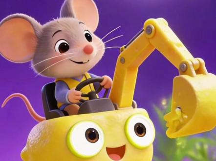 挖挖挖,小挖机向前开~宝宝跟着动起来,早教启蒙超欢快! #早教益智玩具 #儿童益智 #挖机 #早教儿歌 @抖加🔥上热门🔥dou+🔥热点宝