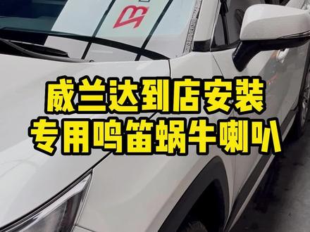 荣放升级蜗牛喇叭,威兰达安装蜗牛喇叭#荣放蜗牛喇叭 #威兰达蜗牛喇叭 #荣放改装 #威兰达改装 #汽车好物