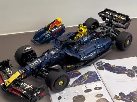 100多米买的F1赛车你看值不值#积木车 #国产积木 #积木赛车#红牛F1 #积木推荐