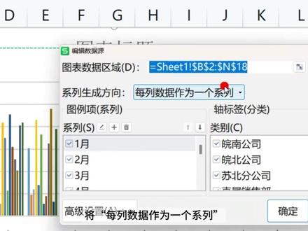 【WPS表格教程】如何将统计图的横轴和图例进行调换? #WPS #WPS表格